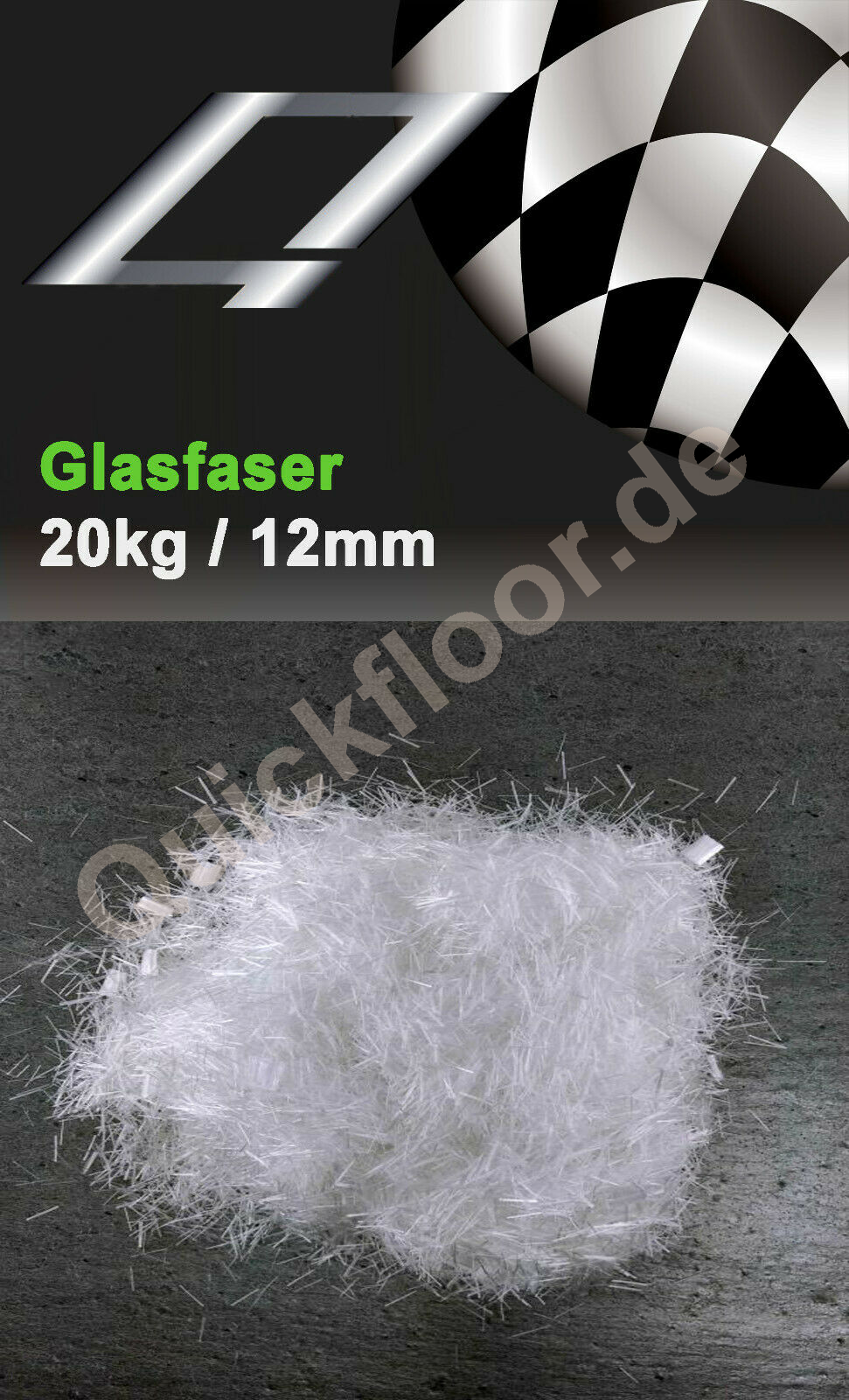 Glasfasern/Estrichfasern 20Kg